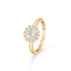 Billede af Mads Z "Carmen" ring 8 kt. guld m. cz (str. 60)