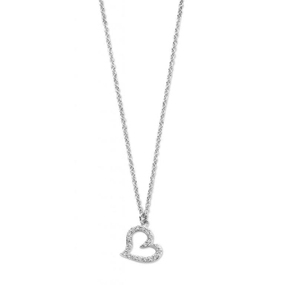 Billede af Spirit Icons Youth halskæde sølv 45 cm m. cz