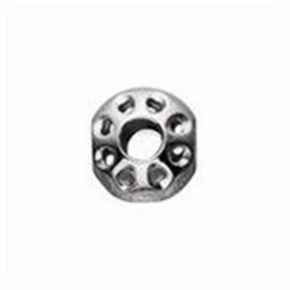 Billede af &Imagine sølv rhod blank pyntekugle