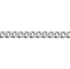 Billede af BNH armbånd panser facet 0,55 mm. i 14 kt. hvidguld