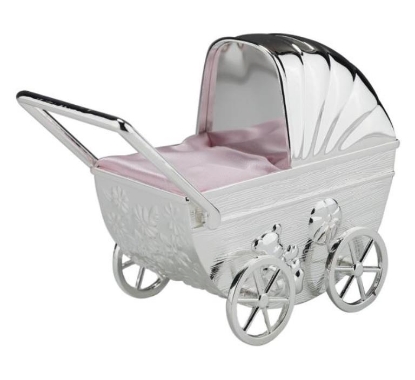 Billede af Nordahl Andersen sparebøsse forkromet dukkevogn