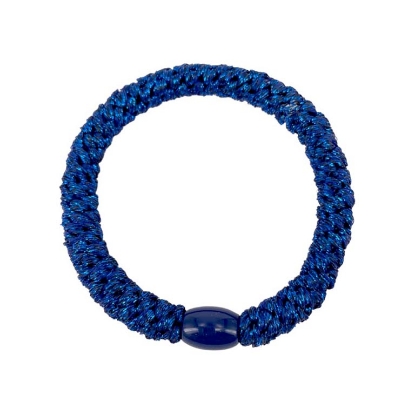 Billede af Aqua Dulce Hårelastik - Mørkeblå m. blå glimmer + mørkeblå luk