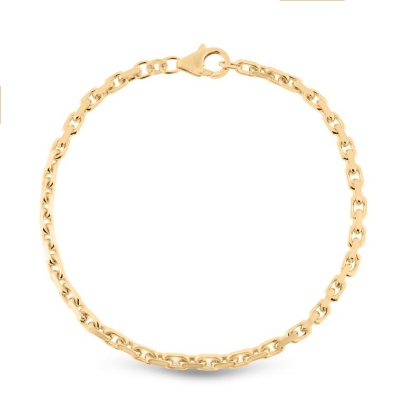 Billede af BNH armbånd anker facet 3,1mm i 8 kt.