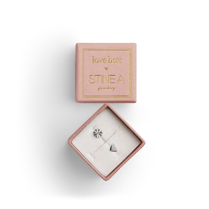 Billede af STINE A Love Box 43 sølv øreringe (1 stk. af hver)