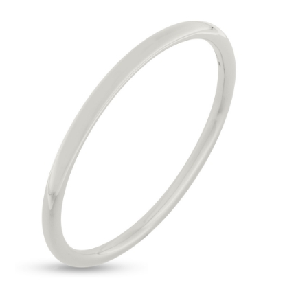 Billede af Armringe HVIDGULD, massiv rund tråd, SE VARIANTER