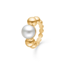 Billede af Mads Z "Biggest Pearl" ring 14 kt m. kulturperle str. 56