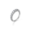 Billede af Mads Z "Crown Princess" ring 14 kt. hvidguld brillanter ialt 0,75 w/si str. 52