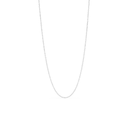 Billede af Susanne Friis Bjørner Halskæde sølv anker 45 cm