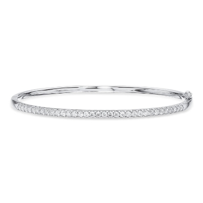 Billede af Dazzling Armring 0,96 H-W/SI 14 kt.