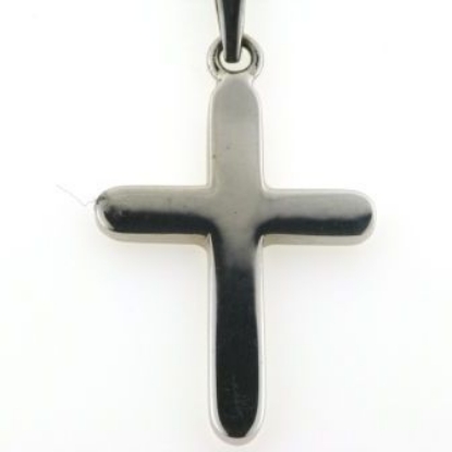 Billede af Vedhæng kors 14 kt. hvg. 25*19 m/m.