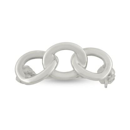 Billede af Odd Fellow loge  broche, lg. 15 mm. 14 kt. hvg.