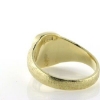 Billede af Herrering massiv, plade antik facon 14*12 mm. 8 kt. facon + 15,7 gr. (prisen er excl. guld)