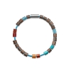 Billede af Mads Z Black Sun Pipe Line armbånd sølv kampagne 19,5 cm