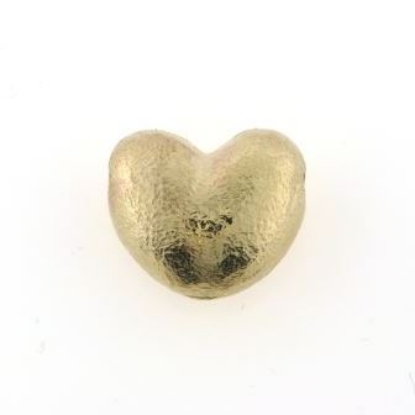 Billede af Lås hjerte, hamret 8 kt.