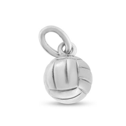 Billede af Vedhæng fodbold 11 mm. massiv 925s.