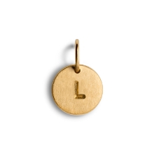 Billede af Jane Kønig Lovetag Medium vedhæng sølv forgyldt L