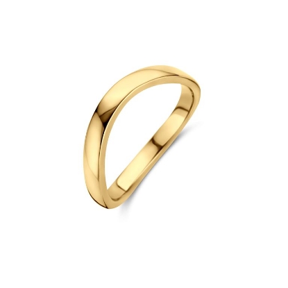 Billede af Spirit Icons Solaris ring forgyldt sølv (str. 62)