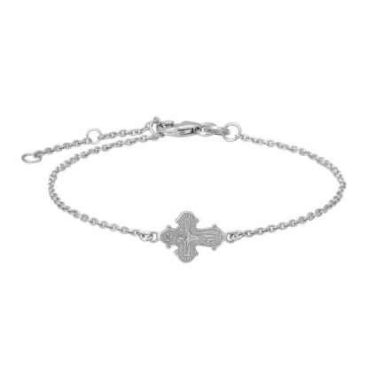 Billede af Nordahl Andersen dagmarkors armbånd sølv 16+3cm