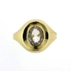 Billede af Ring m. oval syn sten 9*7 mm 14 kt