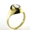Billede af Ring m. oval syn sten 9*7 mm 14 kt