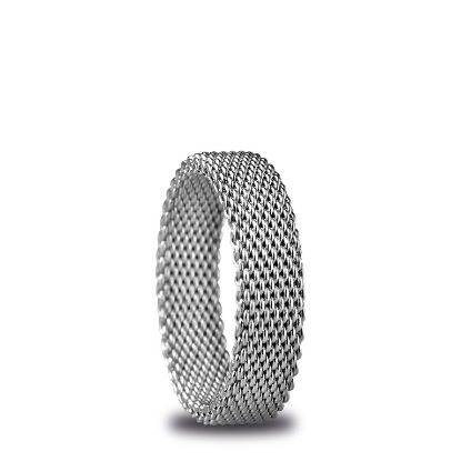 Billede af *Bering ring Arctic Symphony inderring bred poleret stål - str. 75 (13)