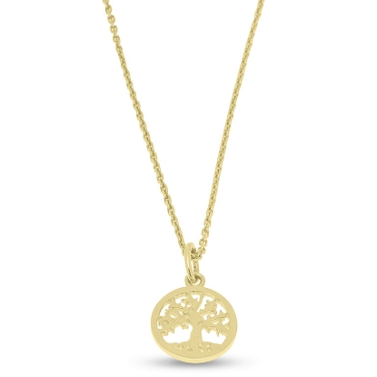 Billede af Vedhæng Livets træ 12 mm. i 14 kt.