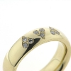 Billede af Brill. 3* 0,03 ct. Black fattet i hjertefacon