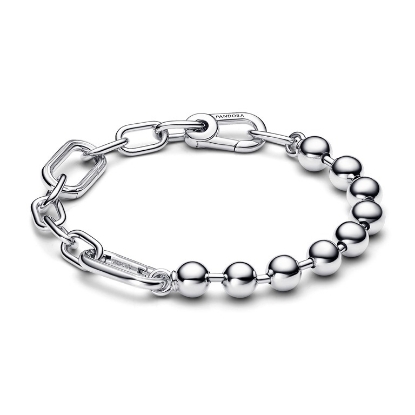 Billede af Pandora ME armbånd kugle og ledkæde sølv (16 cm)