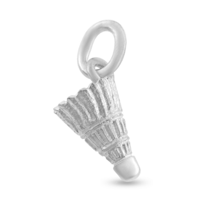 Billede af Vedhæng  fjerbold - badmintonbold, ovalt øsken 925s