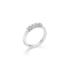 Billede af Mads Z "Crown Alliance" ring 14 kt hvg m. 5 x 0,09 ct w/si brillanter str. 60