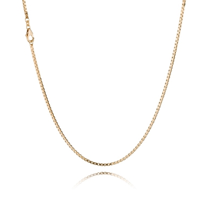 Billede af Kæde venezia 14kt bredde 2,00/1,80mm 42cm