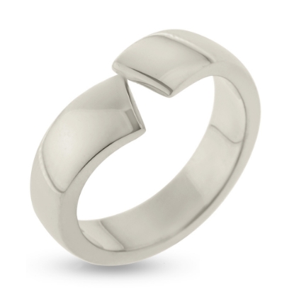 Billede af Ring massiv 14 kt. hvg.