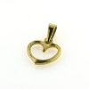 Billede af Vedhæng hjerte 8 kt. facon 1,3 gr.
