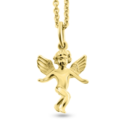 Billede af Vedhæng Engel i guld