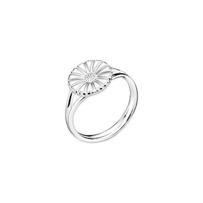 Billede af Lund Copenhagen Marguerit ring sølv 11mm (str. 49-62)