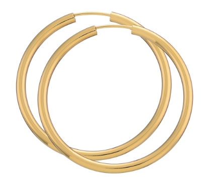 Billede af Creol ørering 2,5mm. 40 mm. 14kt.