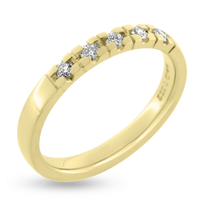 Billede af Alliancering 5* 0,04 w/si. 8 kt. 333 (br. 2,9-tk. 1,9 mm.)