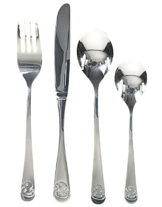 Billede af Nordahl Andersen Rustfri stålbestik and, 4 dele