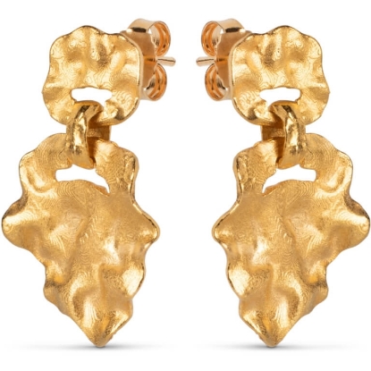 Billede af ENAMEL Copenhagen Windy Small ørering fg. sølv