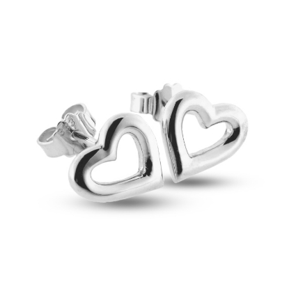 Billede af Ørestik åbent hjerte  925s.