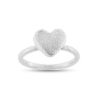 Billede af Ring med hjerte (hjertering) 925s.