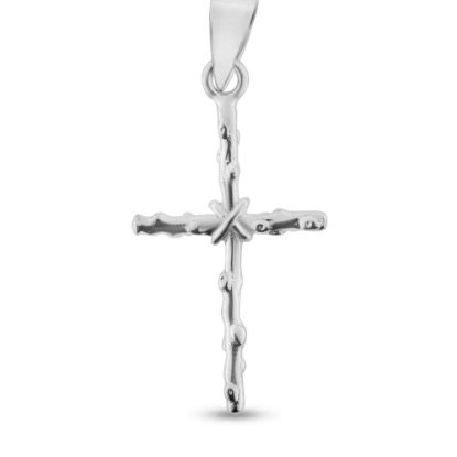 Billede af By Pind kors vedhæng sølv 