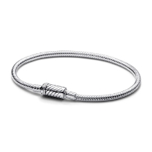 Billede af Pandora Moments Sliding Slangekædearmbånd sølv m. magnetlås (20 cm)
