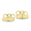 Billede af Loge manchetknapper, bred. 18,0 mm., 14 kt. facon 9,2 gr. (prisen er excl. guld)