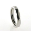 Billede af Ring med brill. 0,05 w/vs. (str. -59) 14 kt. hvg.