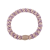 Billede af Aqua Dulce Hårelastik - Lilla/rosaguld m. guld glimmer + beige luk
