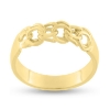Billede af Ring med bismark led i 14 kt. (faconpris - ekskl. guld - 4,6 gr skal fremsendes)