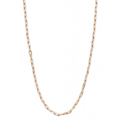 Billede af Spirit Icons Echo (M) halskæde rosaforgyldt sølv 45cm. justérbar