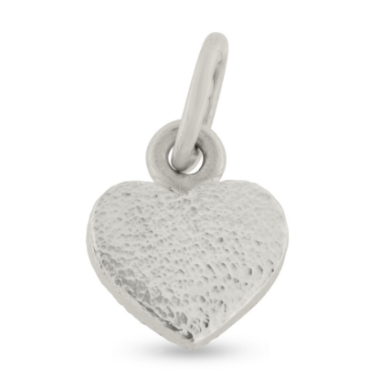 Billede af Vedhæng hjerte, massivt H.9,5 br. 11,0 t. 2,7 mm. 925s.