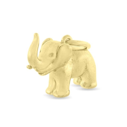 Billede af Vedhæng elefant (lg. 18 mm.)  14 kt. facon 7,5 gr (prisen er excl. guld)